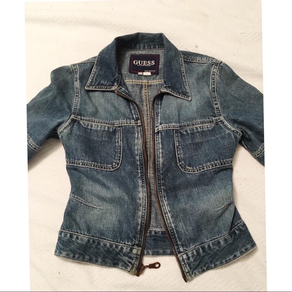 🌲Flattering Vintage Denim Jacket